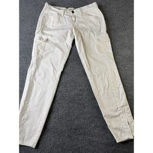 Lucky Brand Charlie Skinny Cargo Pants White Size 6/28